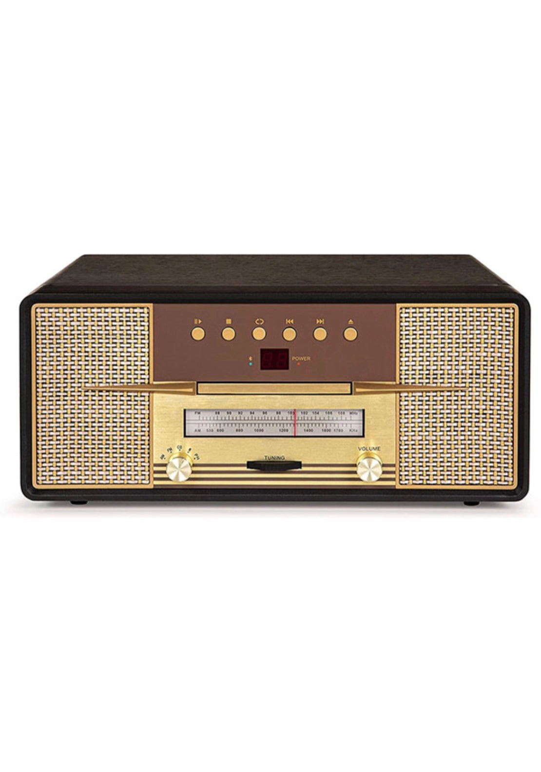 Crosley MA4 Rhapsody Entertainment Center - Mahogany | CR7016A 5 Shaws Department Stores