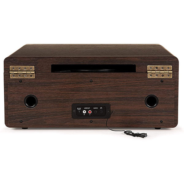 Crosley MA4 Rhapsody Entertainment Center - Mahogany | CR7016A 6 Shaws Department Stores