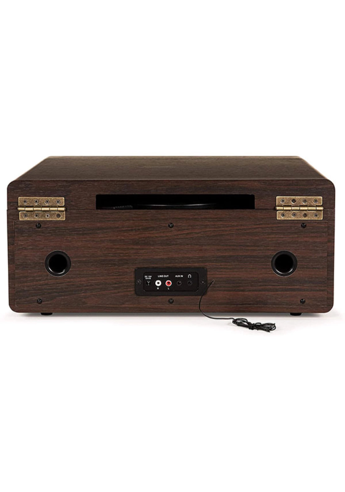 Crosley MA4 Rhapsody Entertainment Center - Mahogany | CR7016A 3 Shaws Department Stores