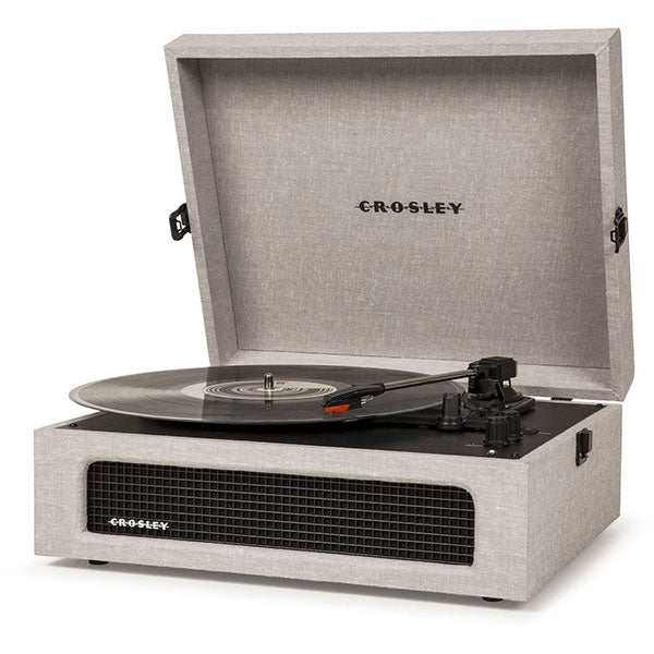 Crosley Voyager 2-Way Bluetooth Record Player | Grey 2 Shaws Department Stores