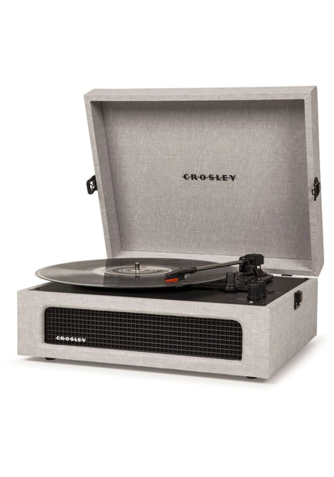 Crosley Voyager 2-Way Bluetooth Record Player | Grey 3 Shaws Department Stores