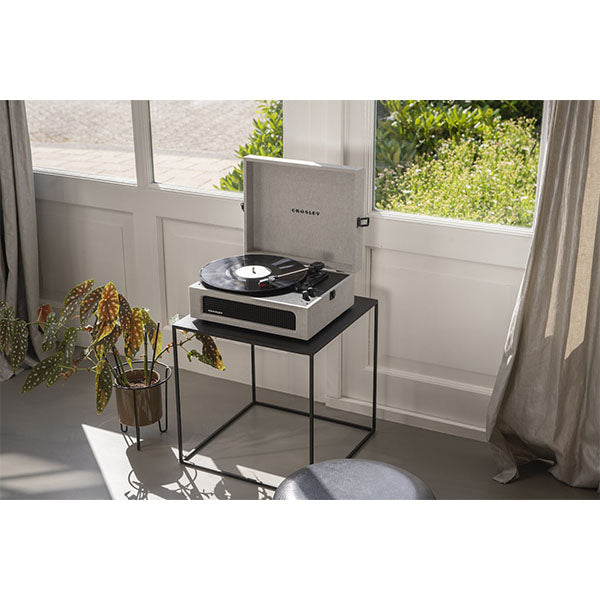 Crosley Voyager 2-Way Bluetooth Record Player | Grey 5 Shaws Department Stores