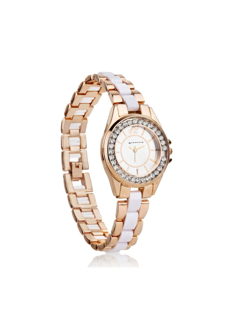 Newbridge Jewellery Ladies Watch White Strap 1 Shaws Department Stores
