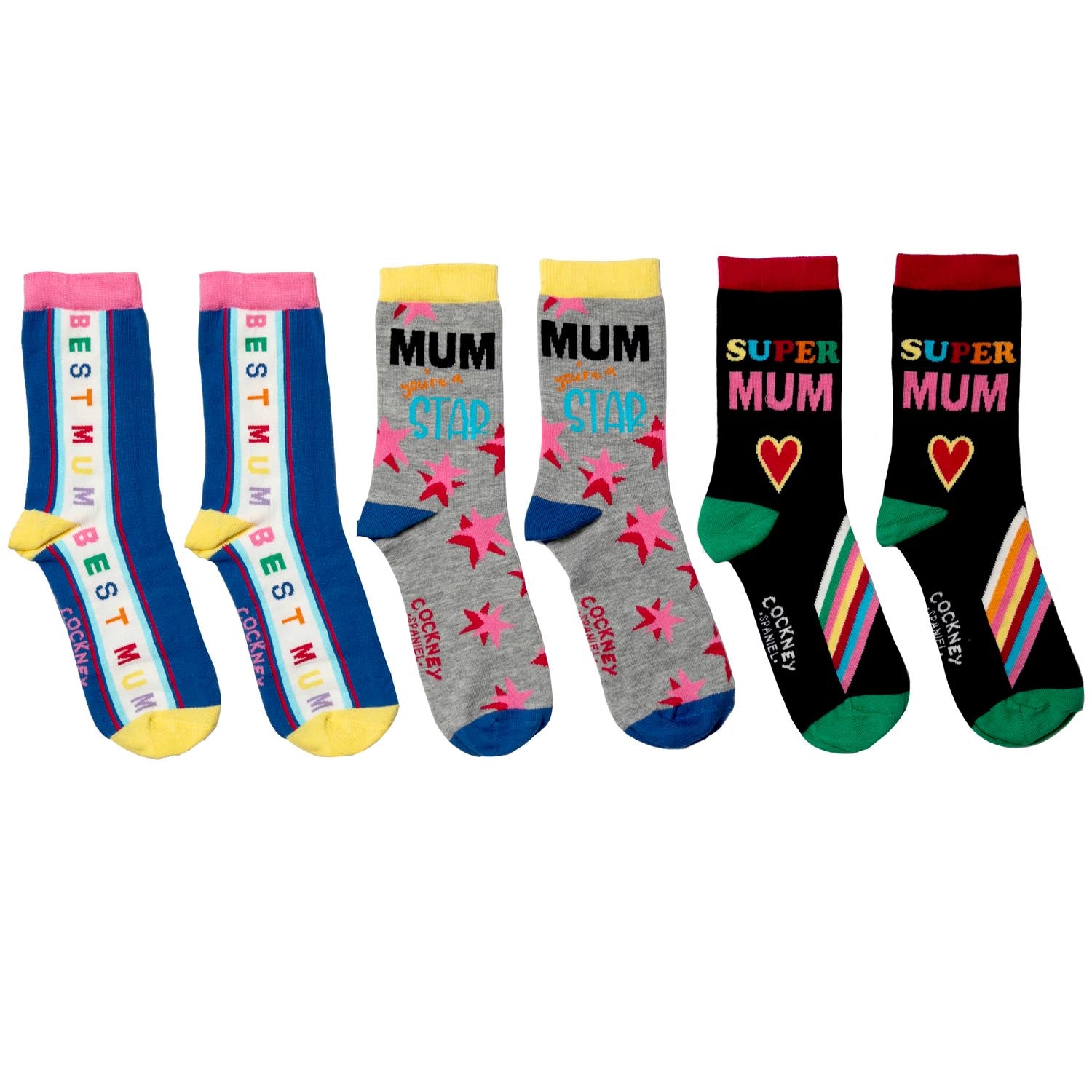 Sock Academy Gift Set of 3 Socks - For Mum 6 Shaws Department Stores