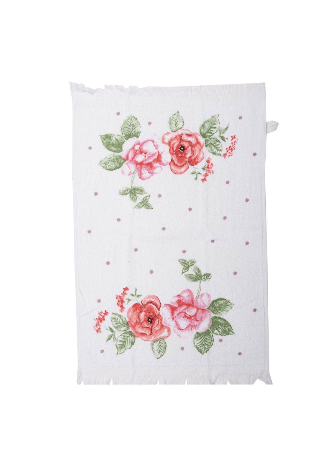 100% Cotton Guest Hand Towel - Rose