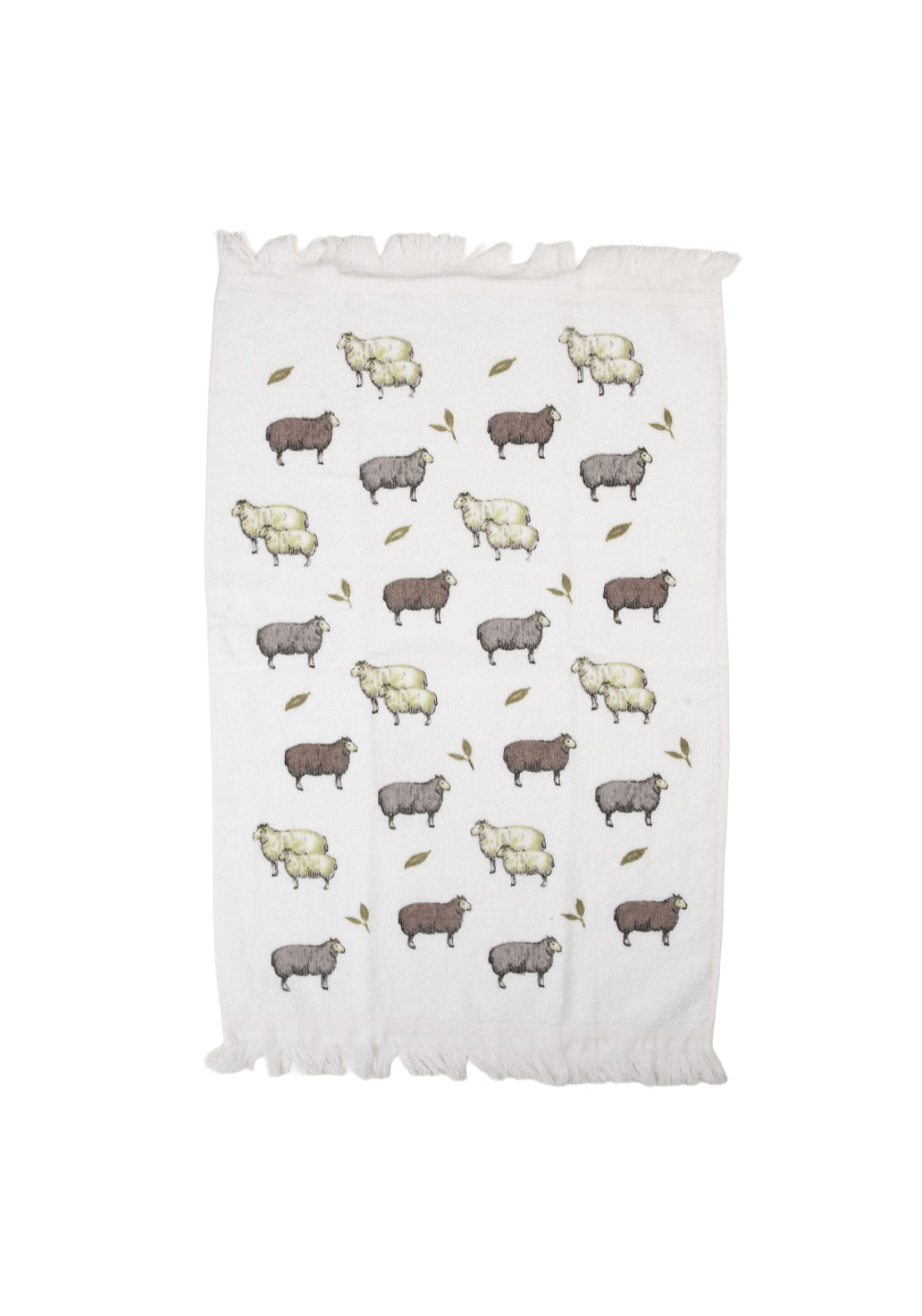100% Cotton Guest Hand Towel - Sheep