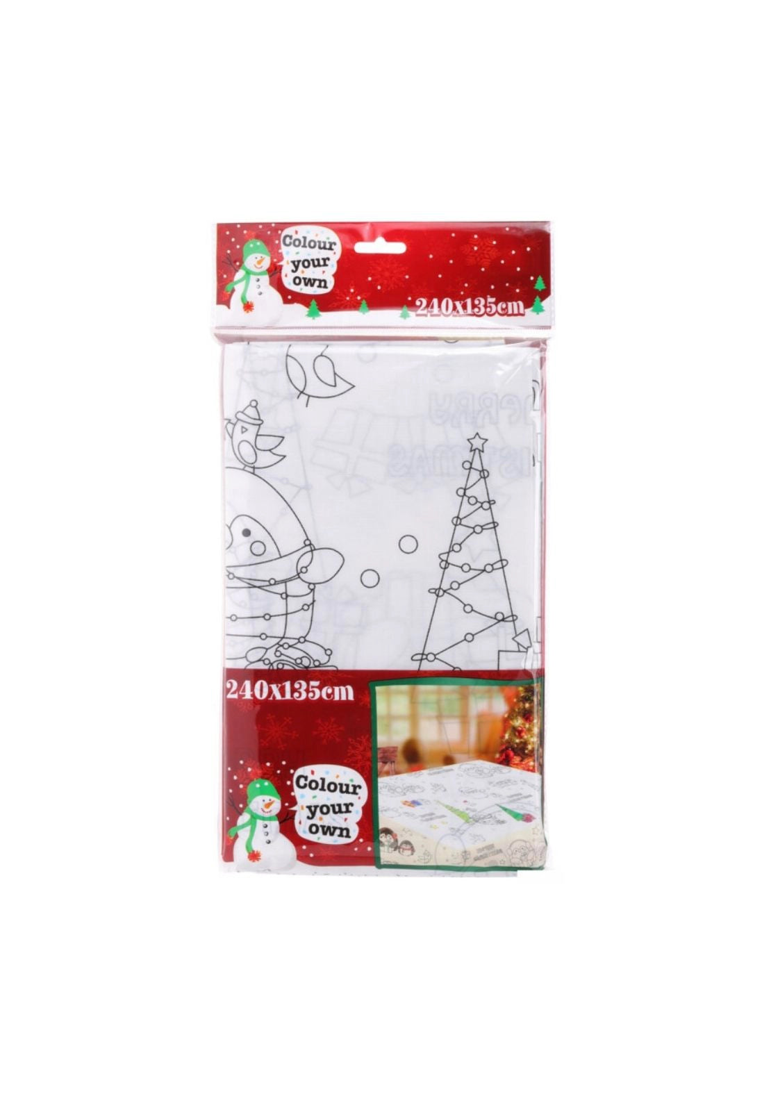 Christmas Design Tablecloth - Multi