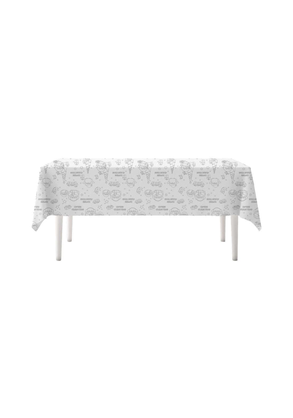 Christmas Design Tablecloth - Multi