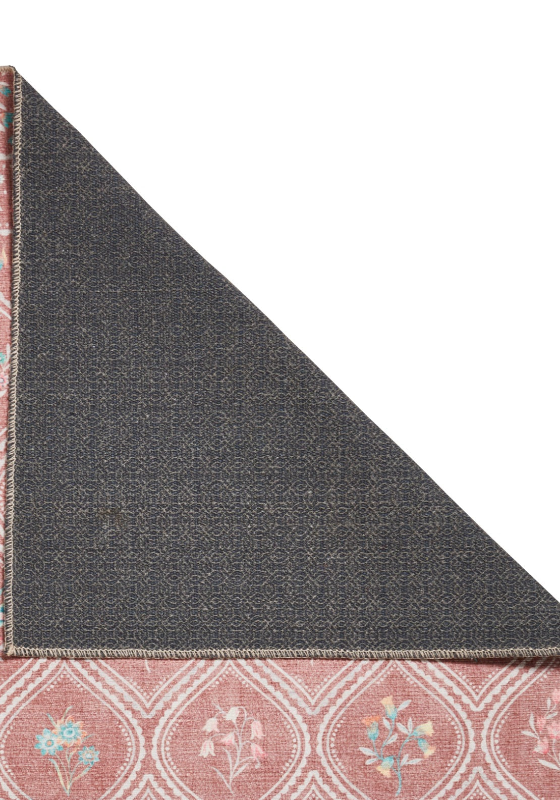 Catherine Lansfield Cameo Floral Rug - Blue 6 Shaws Department Stores