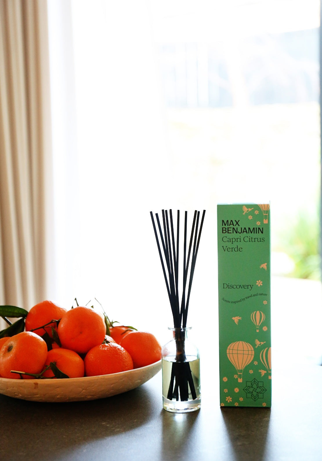 Max Benjamin Discovery Collection Diffuser - Capri Citrus Verde 2 Shaws Department Stores