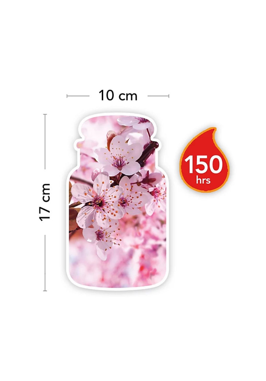 House Warmer Large Jar Cherry Blossom - Red
