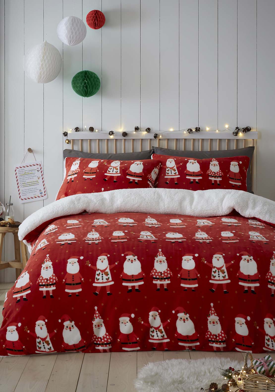 The Home Collection Santa Duver Cover Set 1 Shaws Department Stores