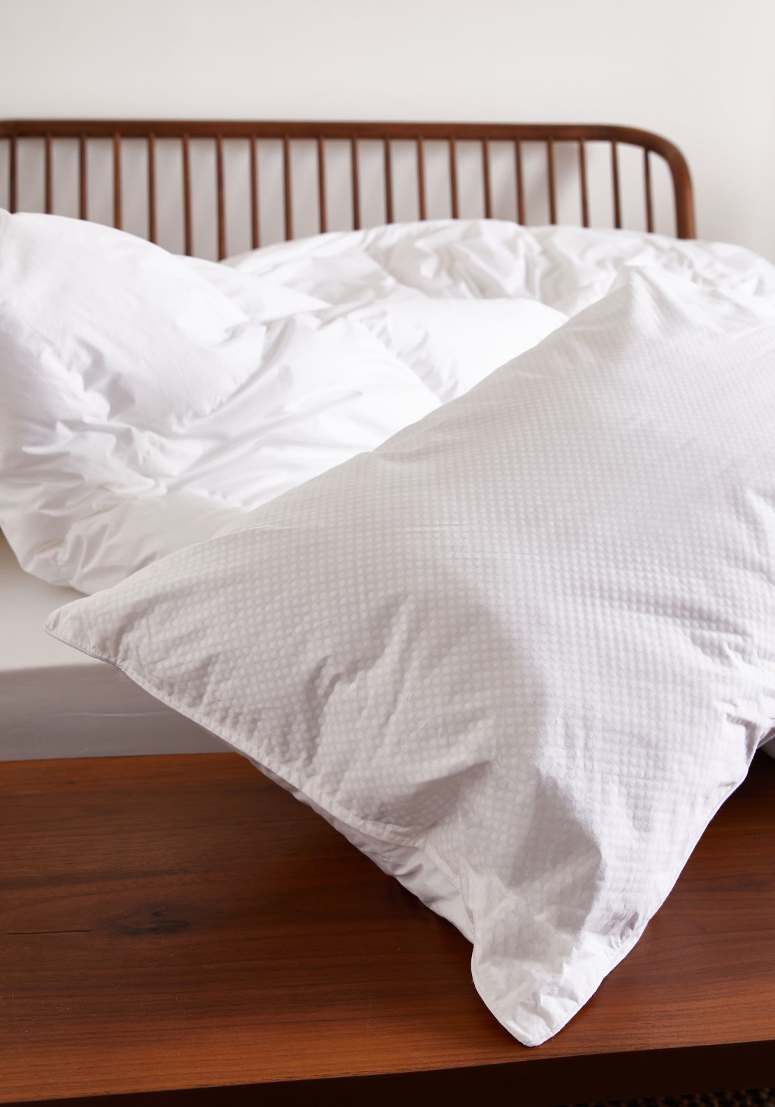 Foxford Classic Soft Fibre Pillow Twin Pack - White 2 Shaws Department Stores