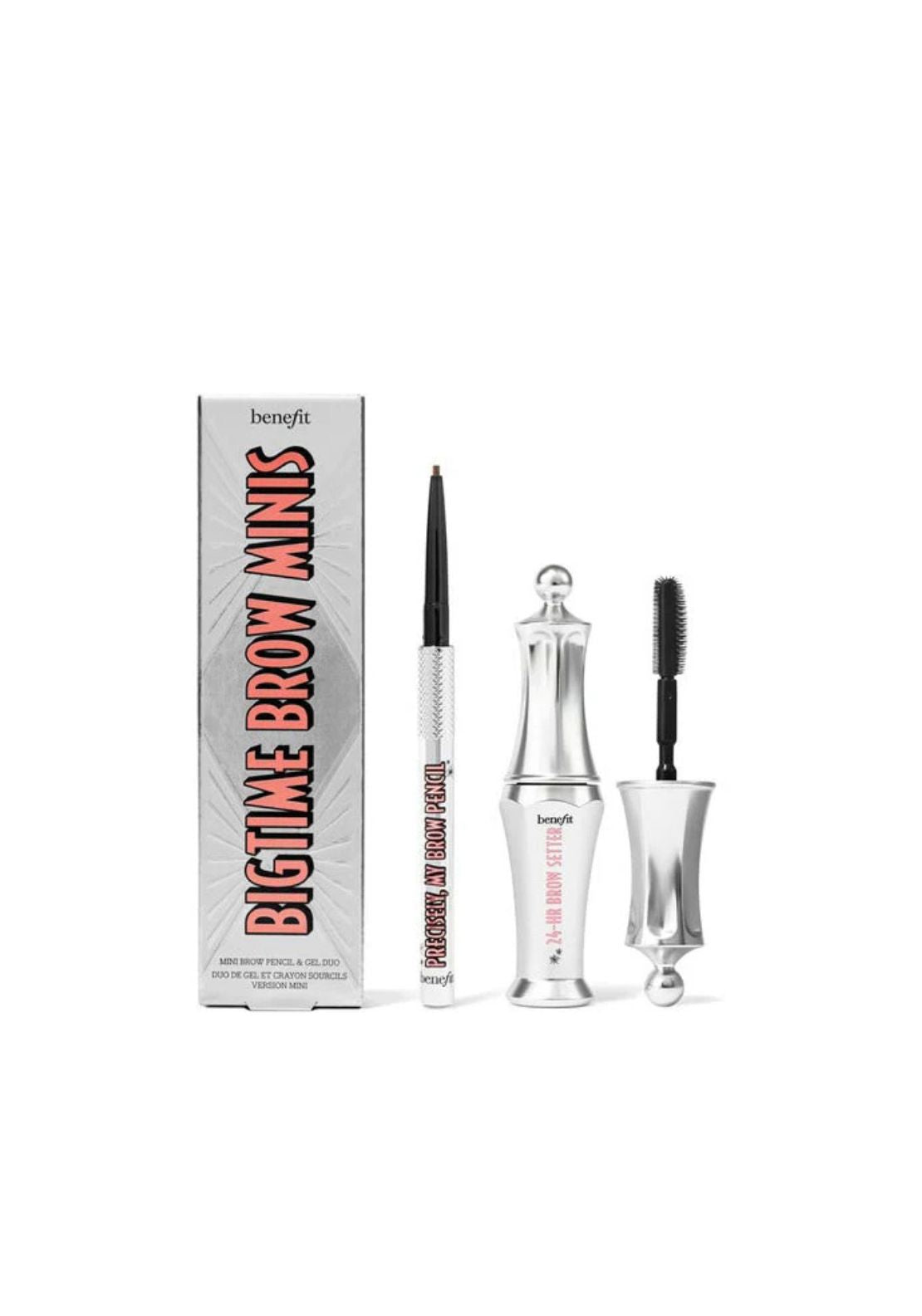 Benefit Bigtime Brow Minis Value Set-Shade 4.5 Neutral Deep Brown 1 Shaws Department Stores