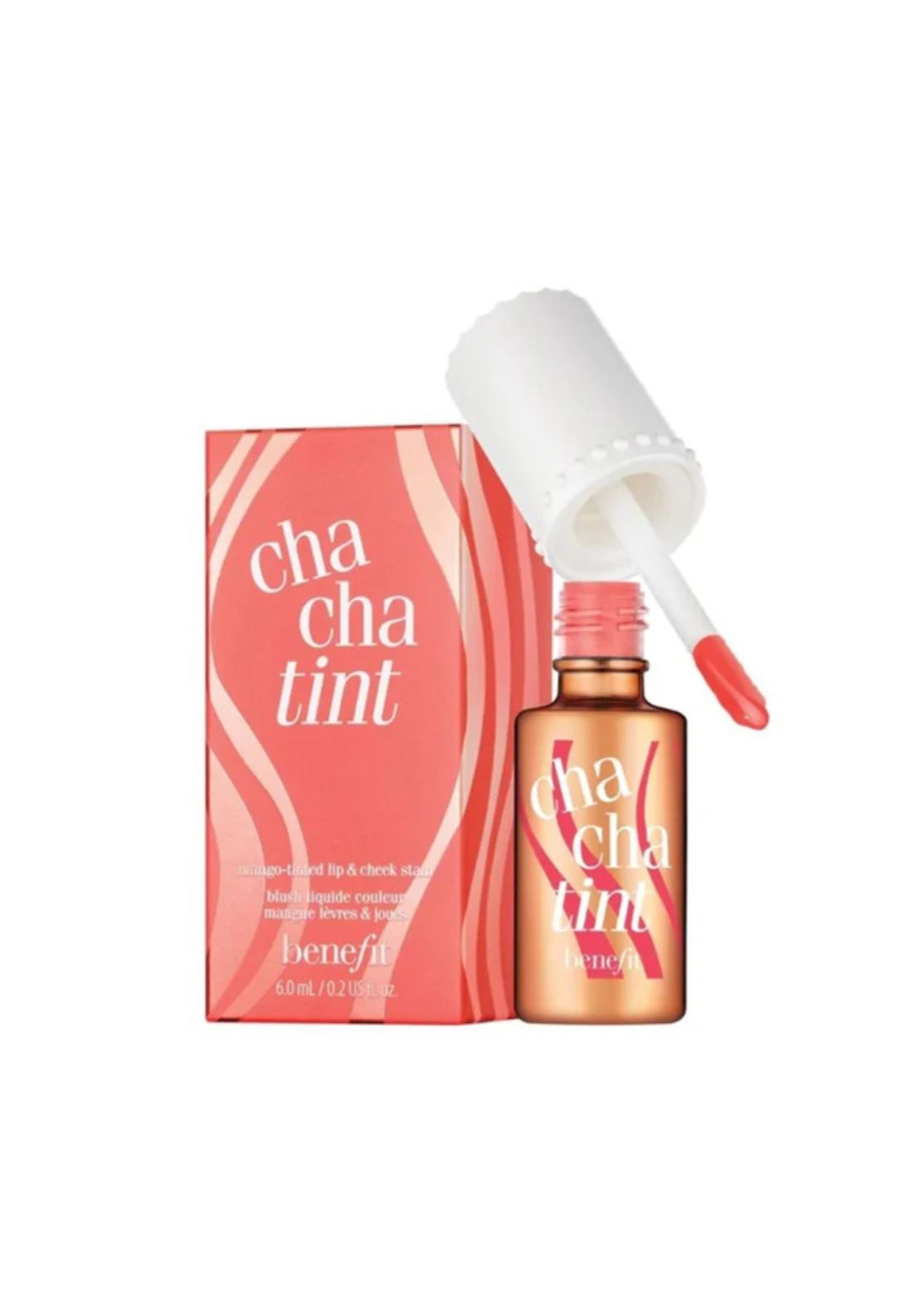 Benefit Chachatint Mango Tinted Cheek And Lip Stain 1 Shaws Department Stores