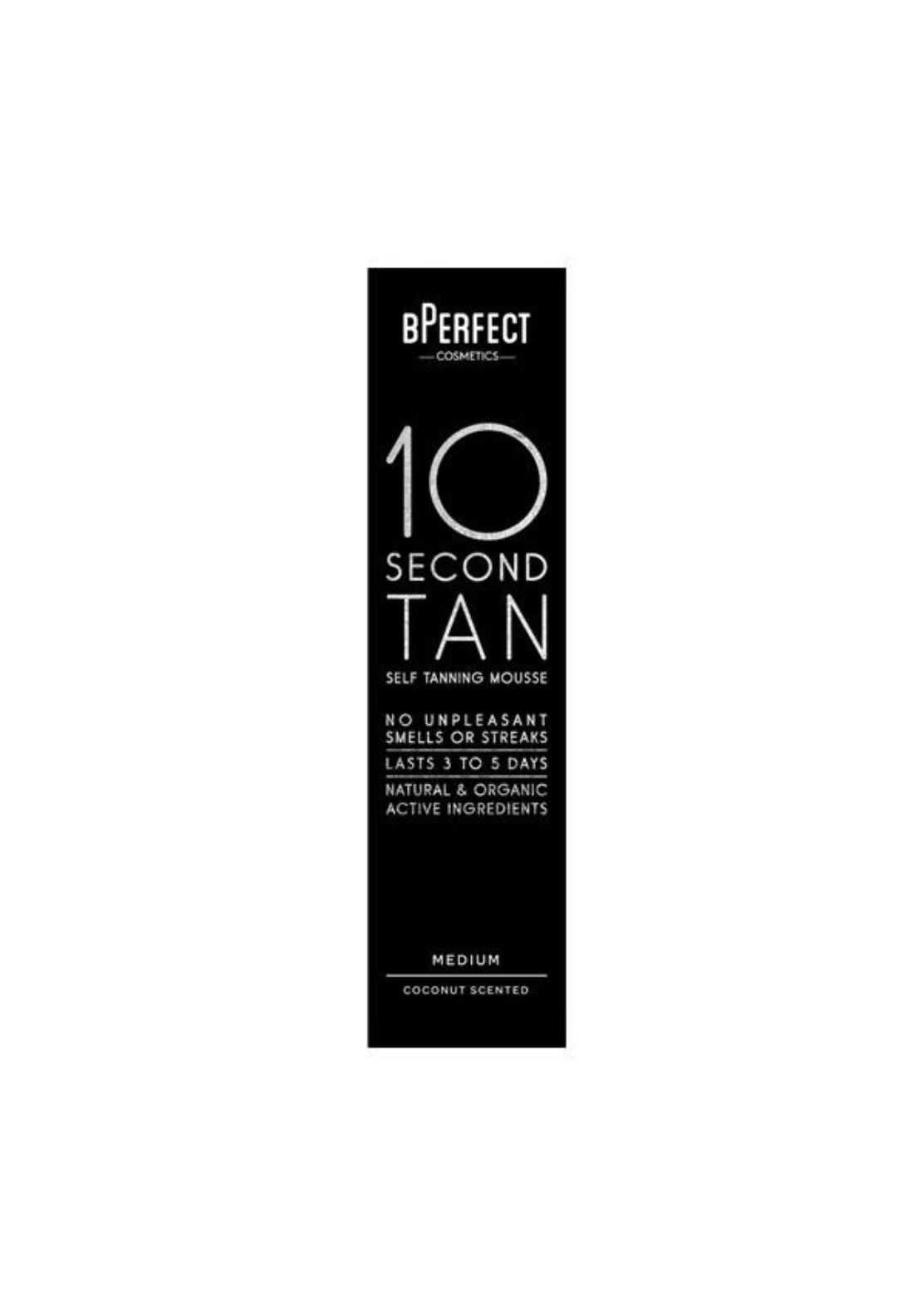 Bperfect BPerfect Cosmetics 10 Second Tan - Medium Coconut - Mousse 2 Shaws Department Stores