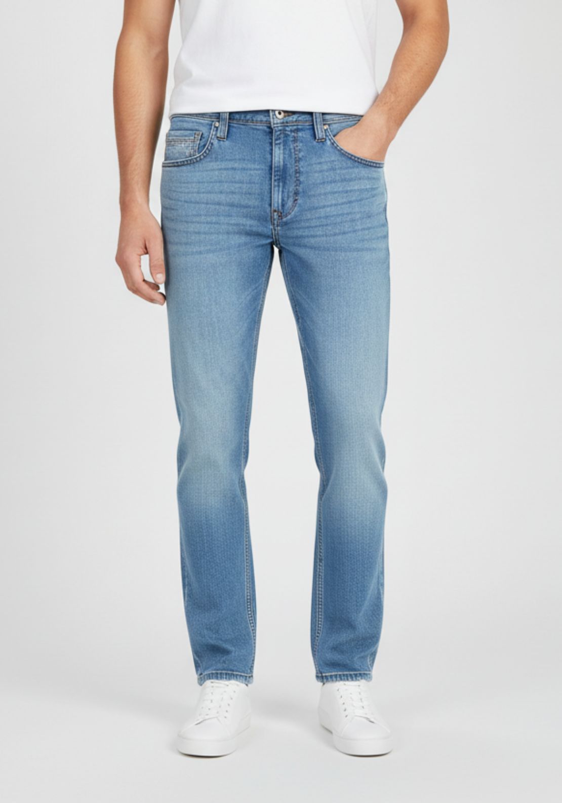 Mustang Washington Straight Fit Jeans - Denim 1 Shaws Department Stores