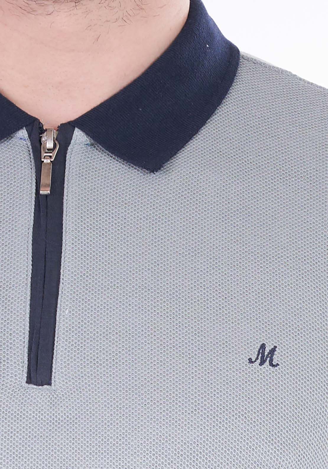 Mineral Court Jacquard Polo - Sage 2 Shaws Department Stores