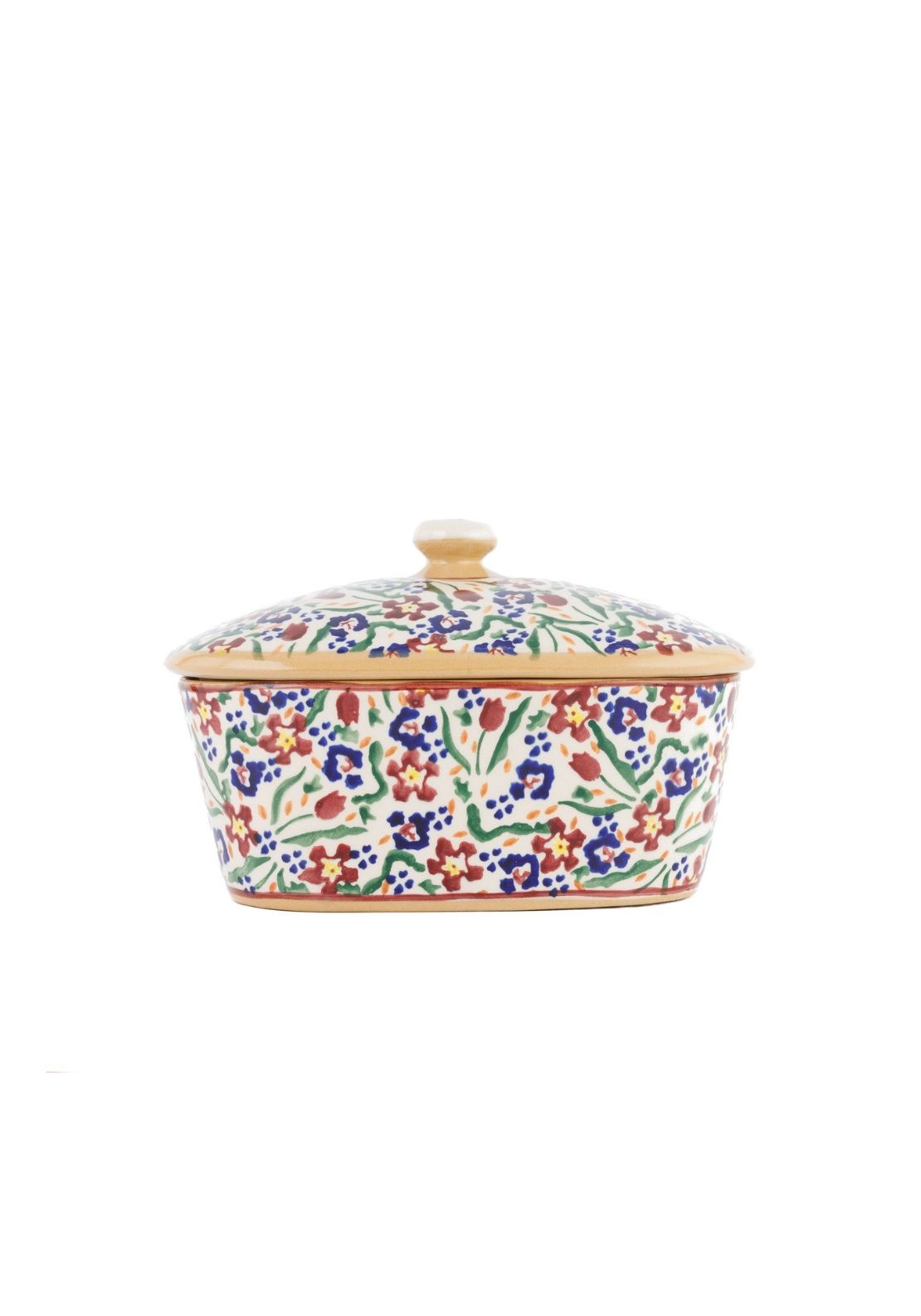 Nicholas Mosse Wildflower Meadow Covered Butter Dish - Wild Flower Meadow 1 Shaws Department Stores