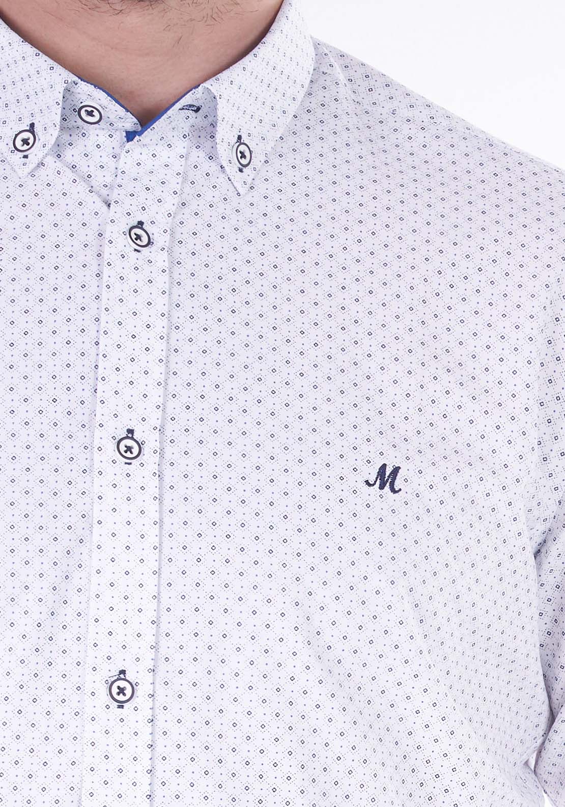Mineral Crave Long Sleeve Shirt - White / Navy 2 Shaws Department Stores