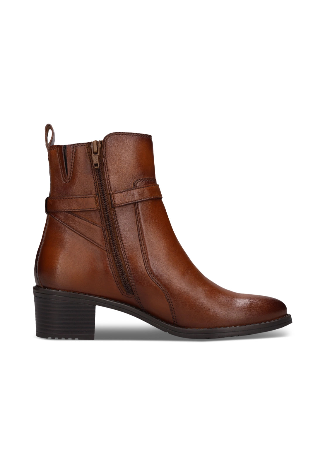 Bagatt Mid Ankle Boots - Cognac 3 Shaws Department Stores