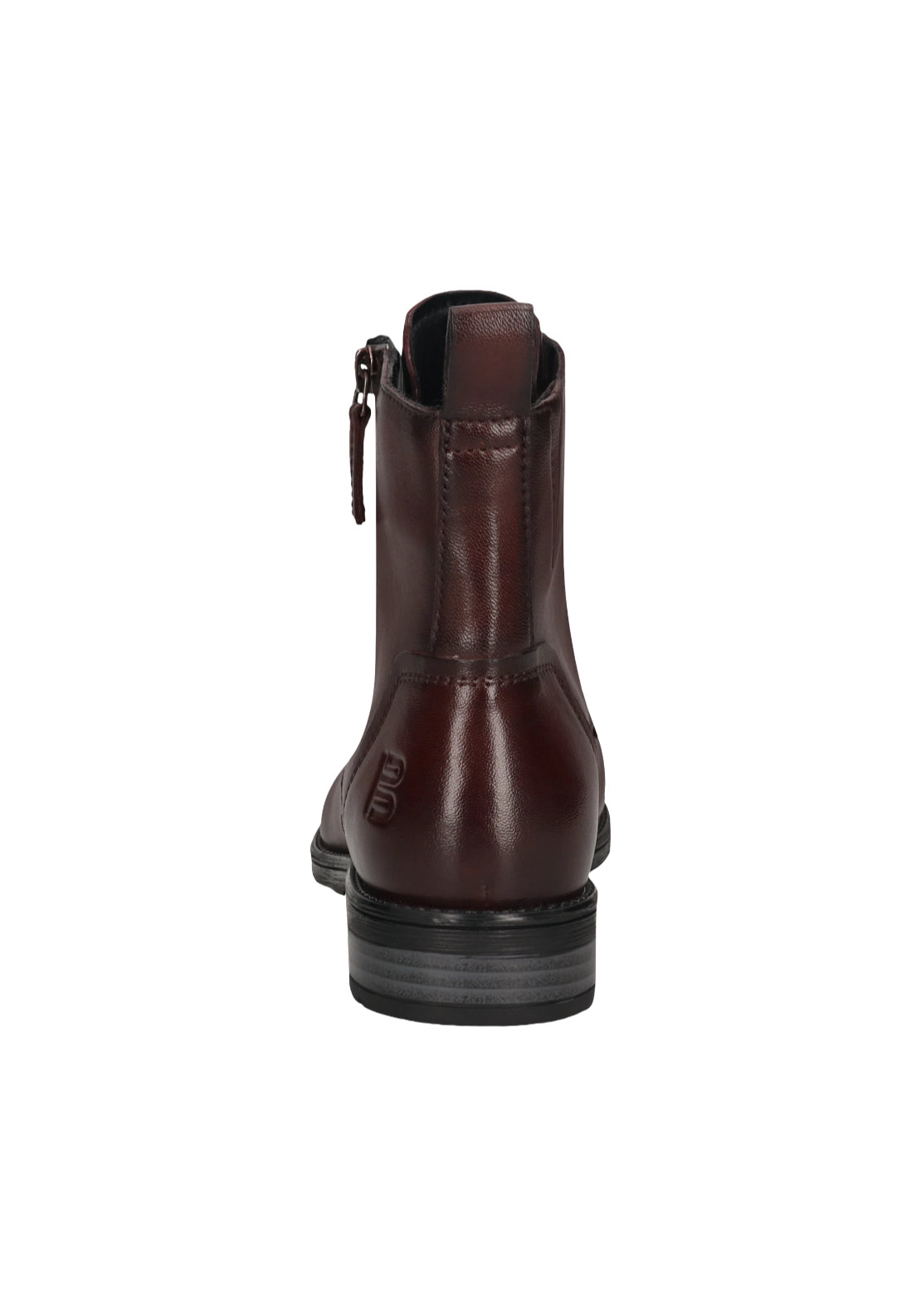 Bagatt Lace Up Side Zip Ankle Boots - Bordo 6 Shaws Department Stores