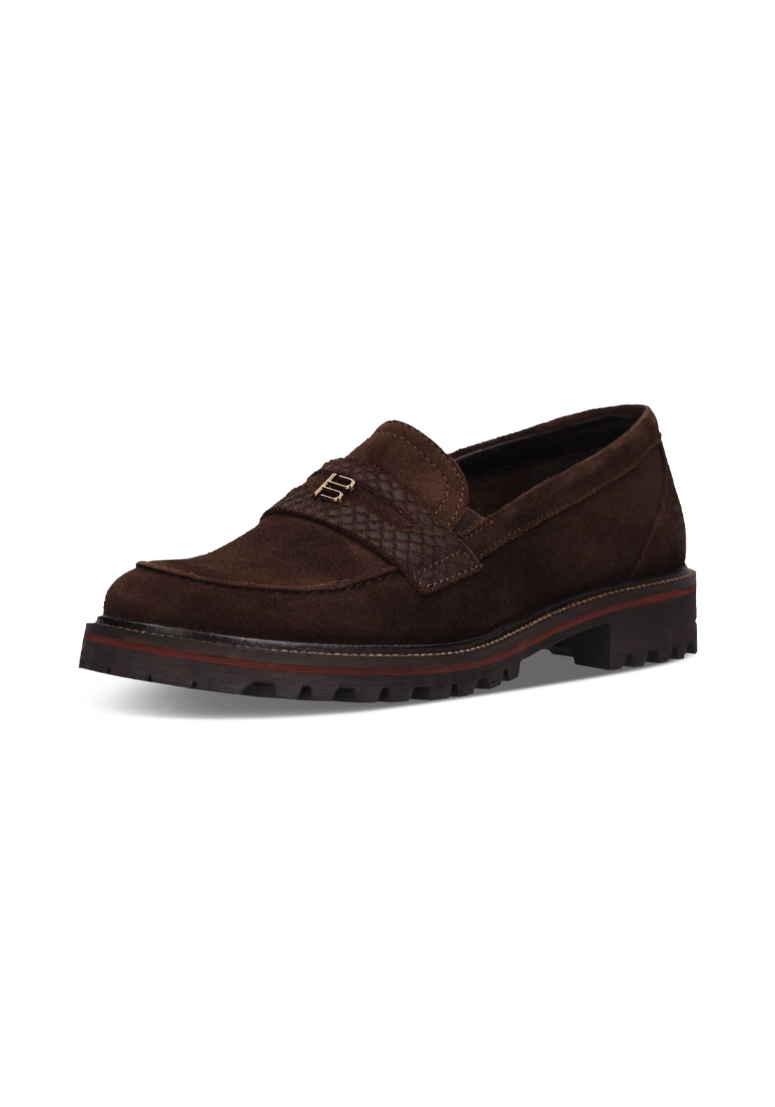 Bagatt Slip On Low Profile Shoe - Dark Brown 5 Shaws Department Stores