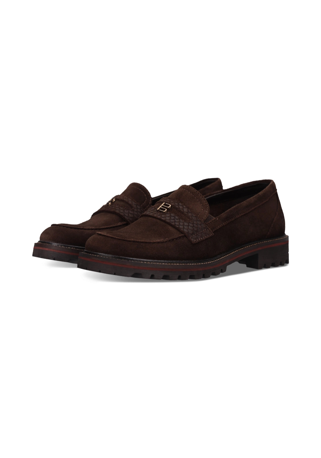 Bagatt Slip On Low Profile Shoe - Dark Brown 2 Shaws Department Stores