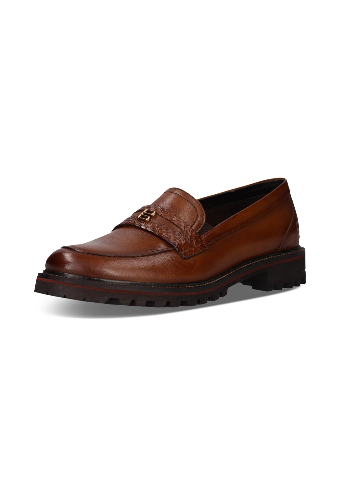 Bagatt Slip On Low Profile Shoe - Cognac 5 Shaws Department Stores