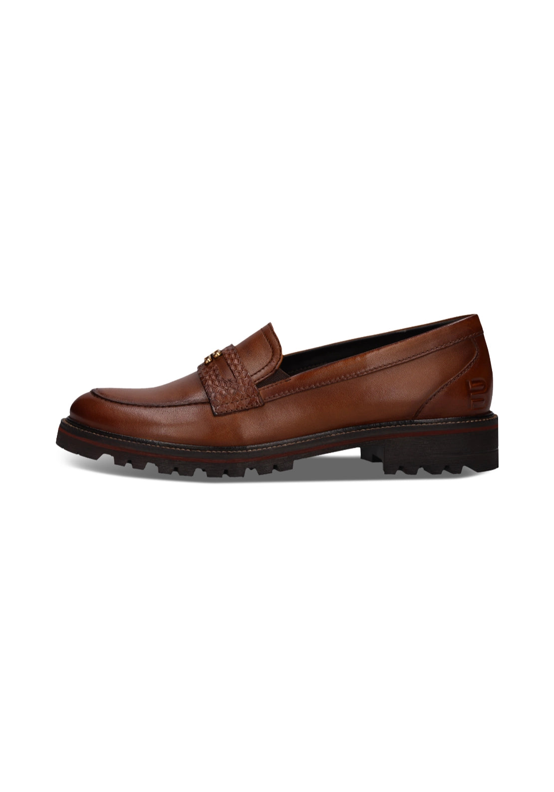 Bagatt Slip On Low Profile Shoe - Cognac 1 Shaws Department Stores
