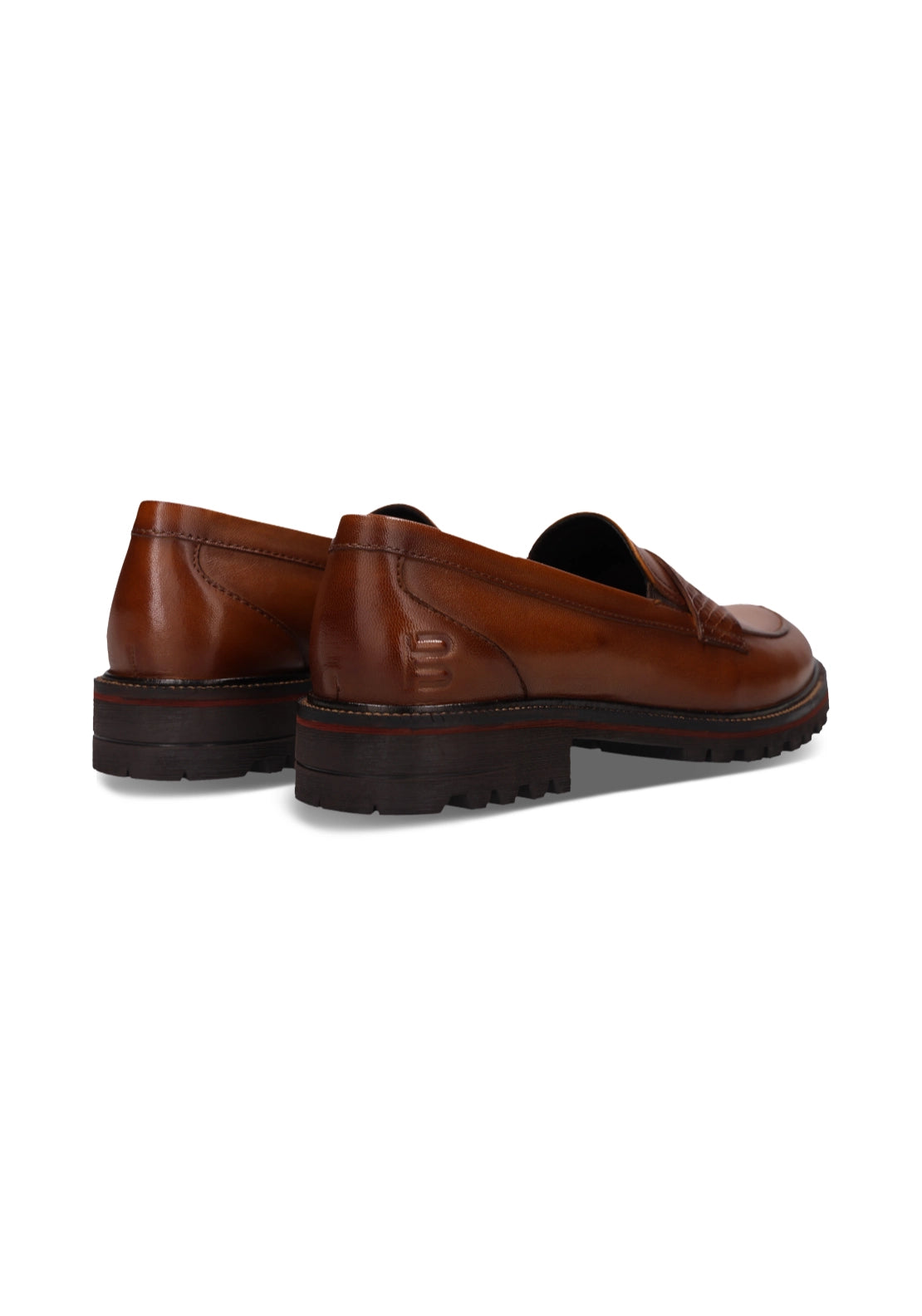 Bagatt Slip On Low Profile Shoe - Cognac 4 Shaws Department Stores