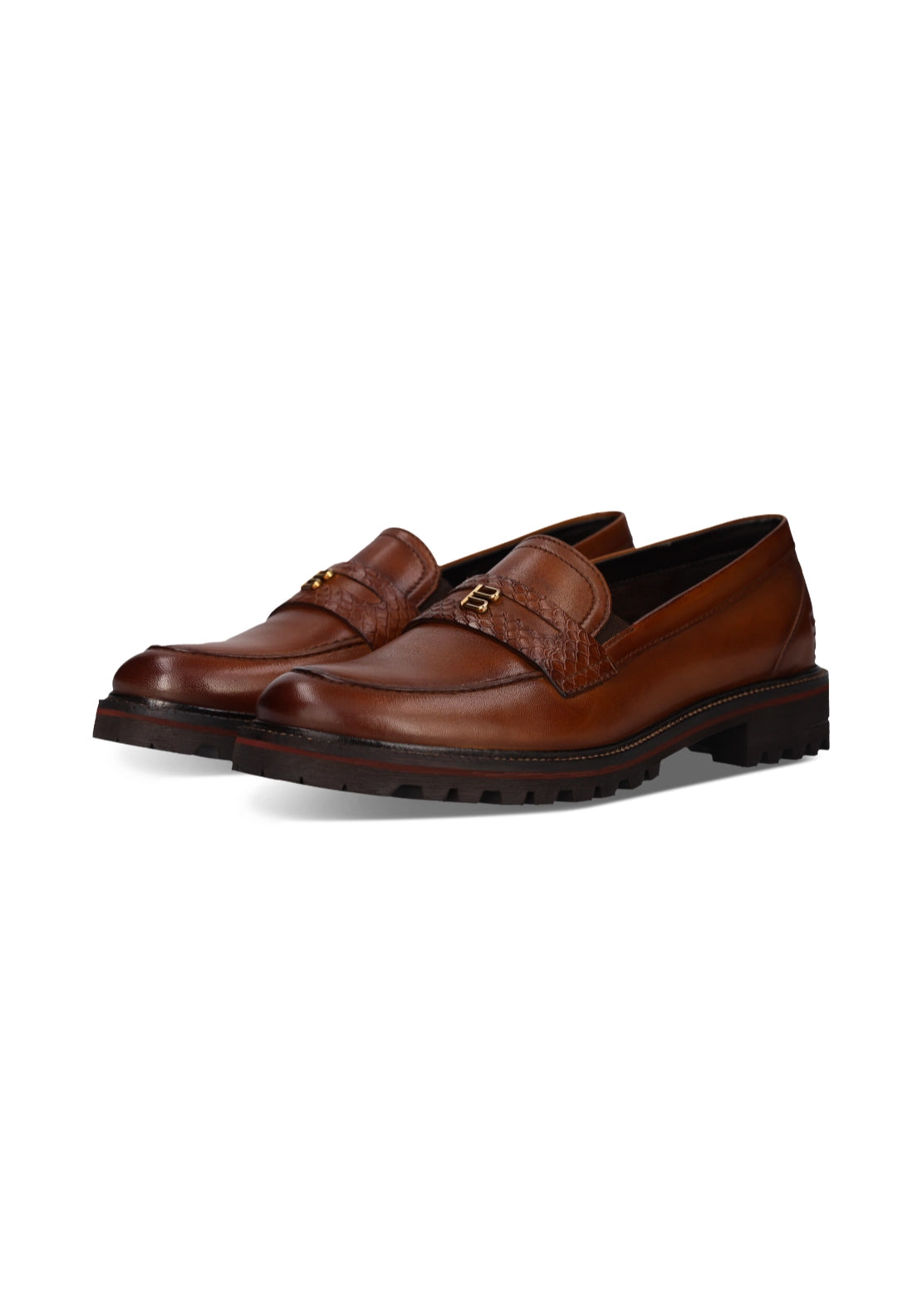 Bagatt Slip On Low Profile Shoe - Cognac 2 Shaws Department Stores
