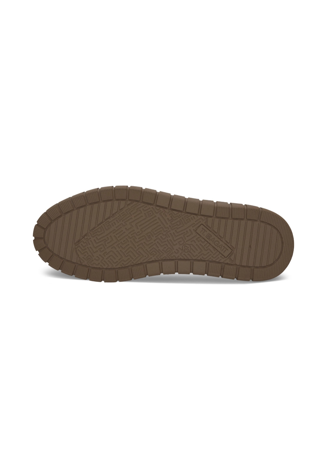 Bagatt High Top Platform Trainers - Beige/brown 7 Shaws Department Stores