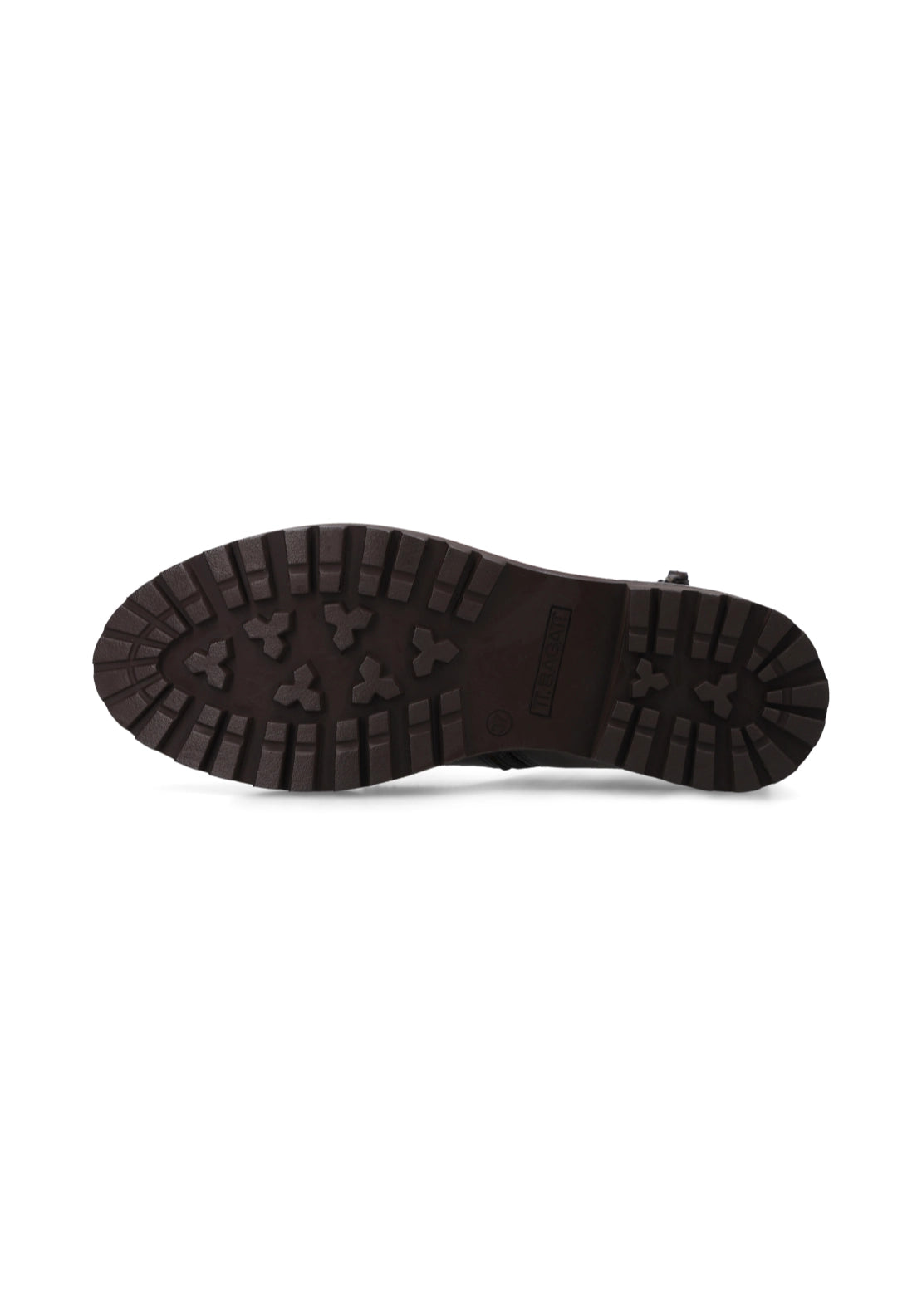Bagatt Lace Up Side Zip Mid Boots - Dark Brown 7 Shaws Department Stores
