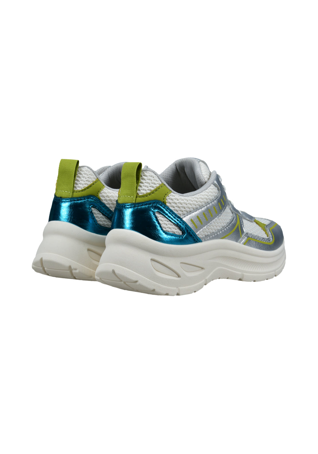 Bagatt Retro Trainer - Silver/multicolour 5 Shaws Department Stores