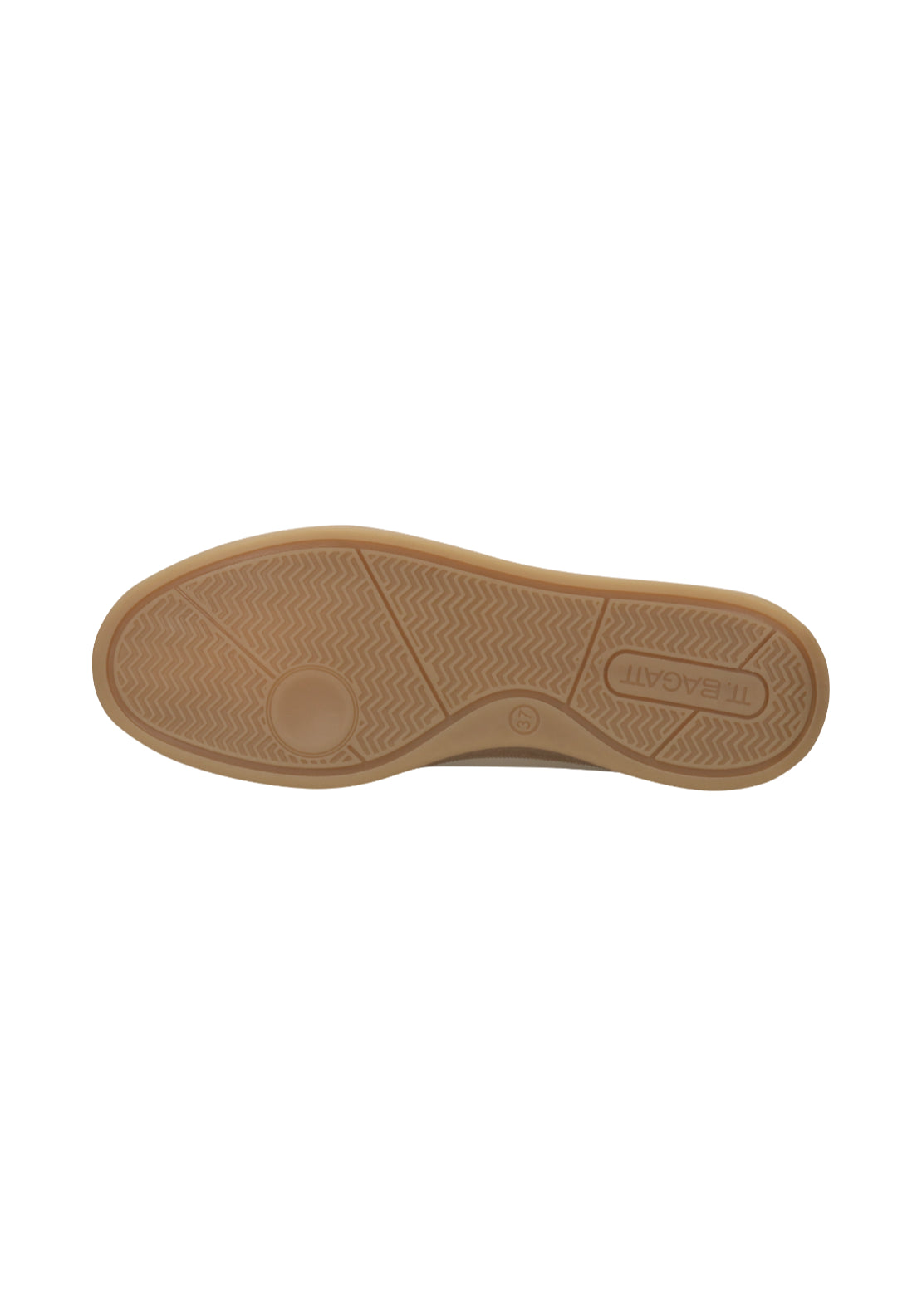 Bagatt Gum Sole Trainer - Beige/animal Print 7 Shaws Department Stores