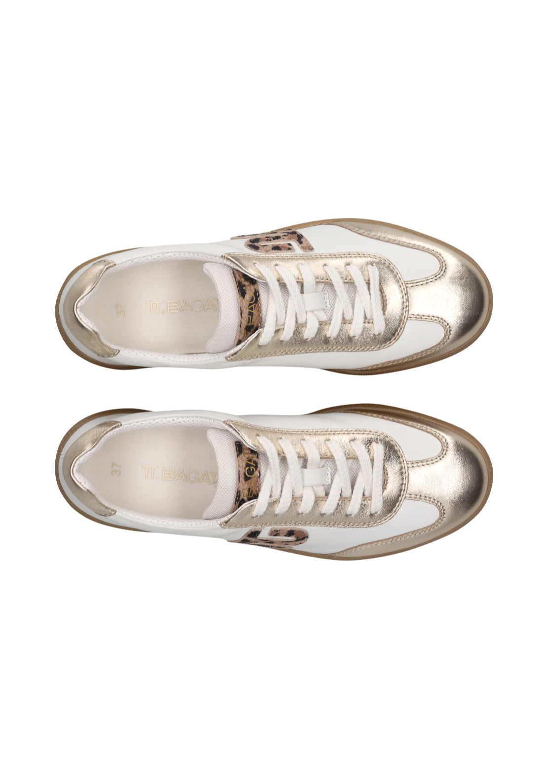 Bagatt Gum Sole Trainer - White 6 Shaws Department Stores