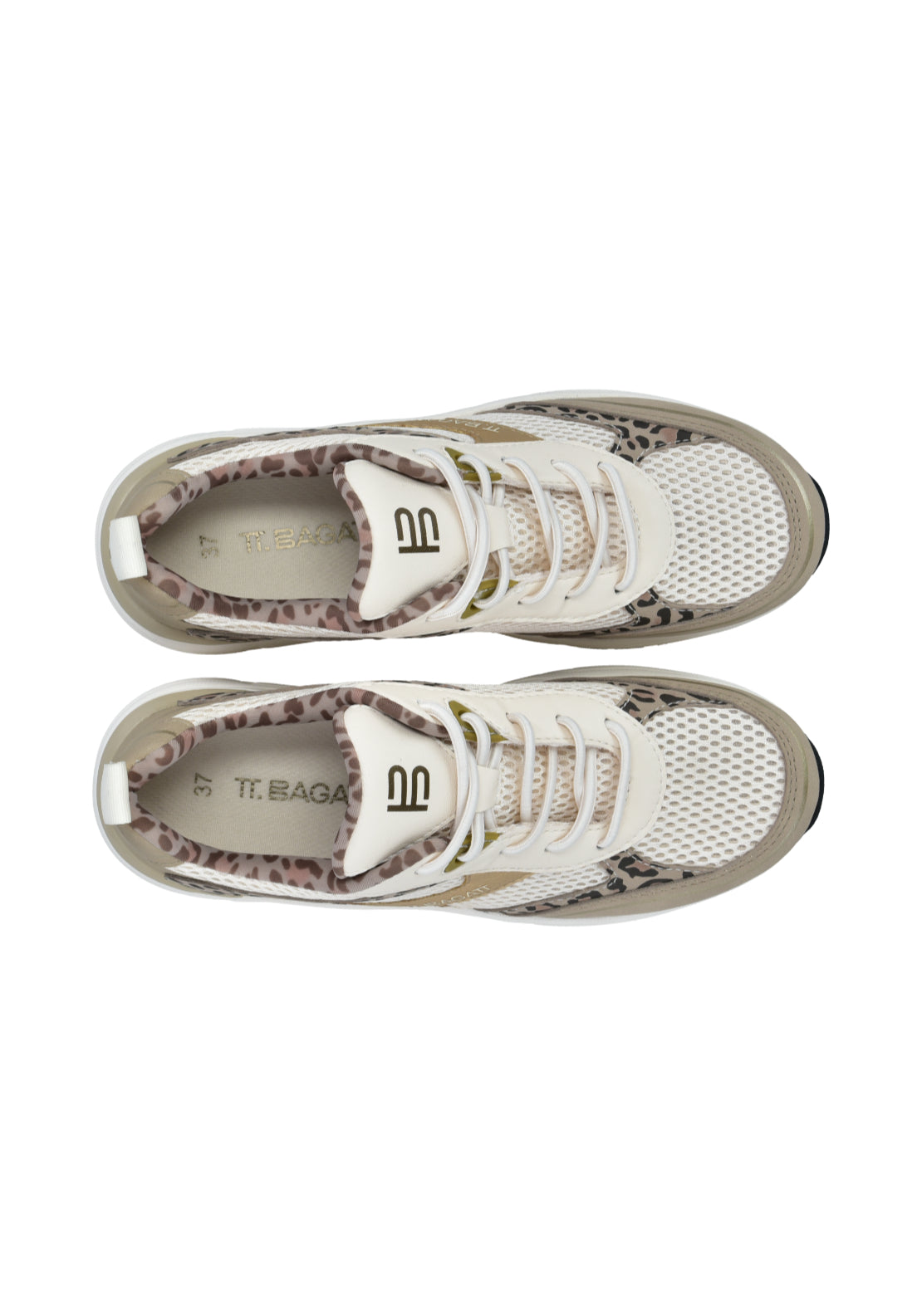 Bagatt Animal Print Trainer - Animal Print 6 Shaws Department Stores