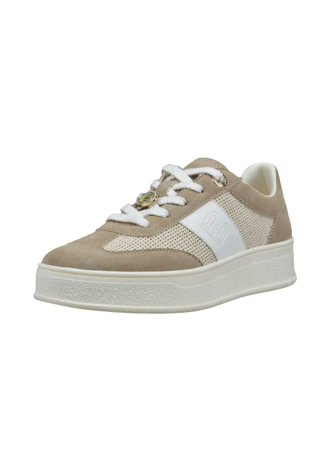 Bagatt Chunky Trainer - Beige/off White 3 Shaws Department Stores