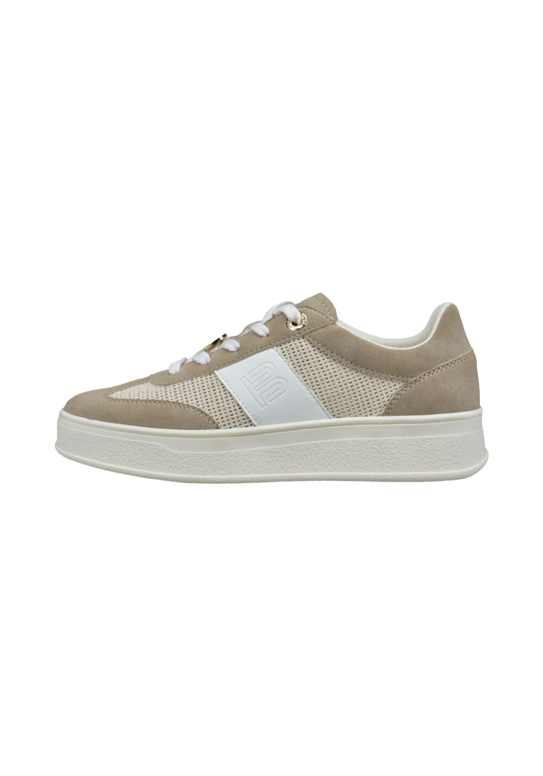 Bagatt Chunky Trainer - Beige/off White 1 Shaws Department Stores