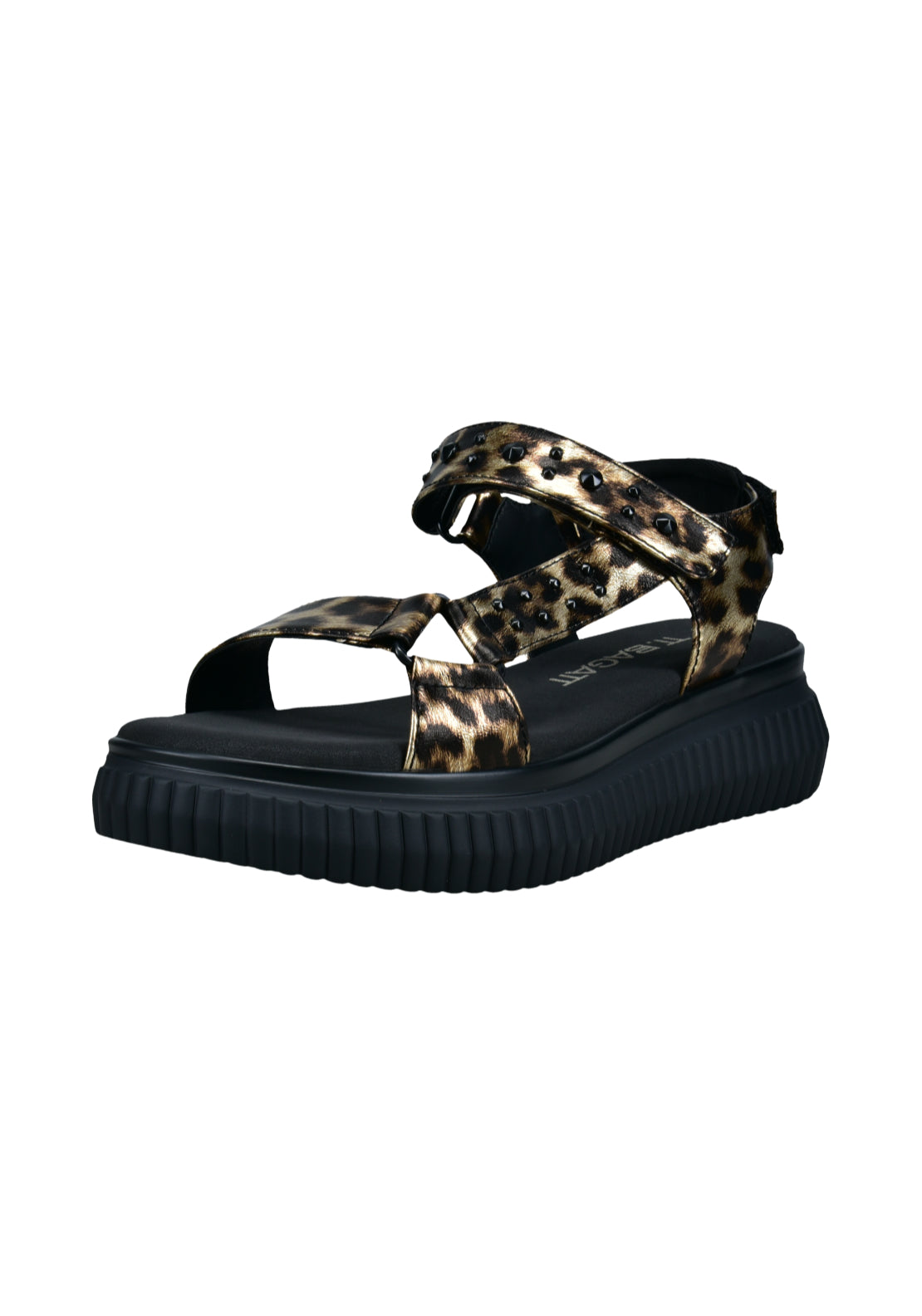 Bagatt Platform Sandal - Animal Print 3 Shaws Department Stores