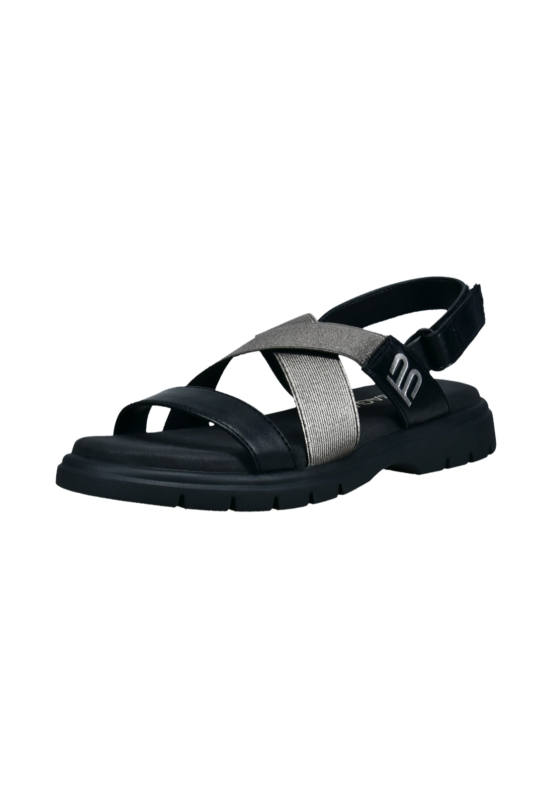 Bagatt Flat Strappy Sandal - Beige/metallic 3 Shaws Department Stores