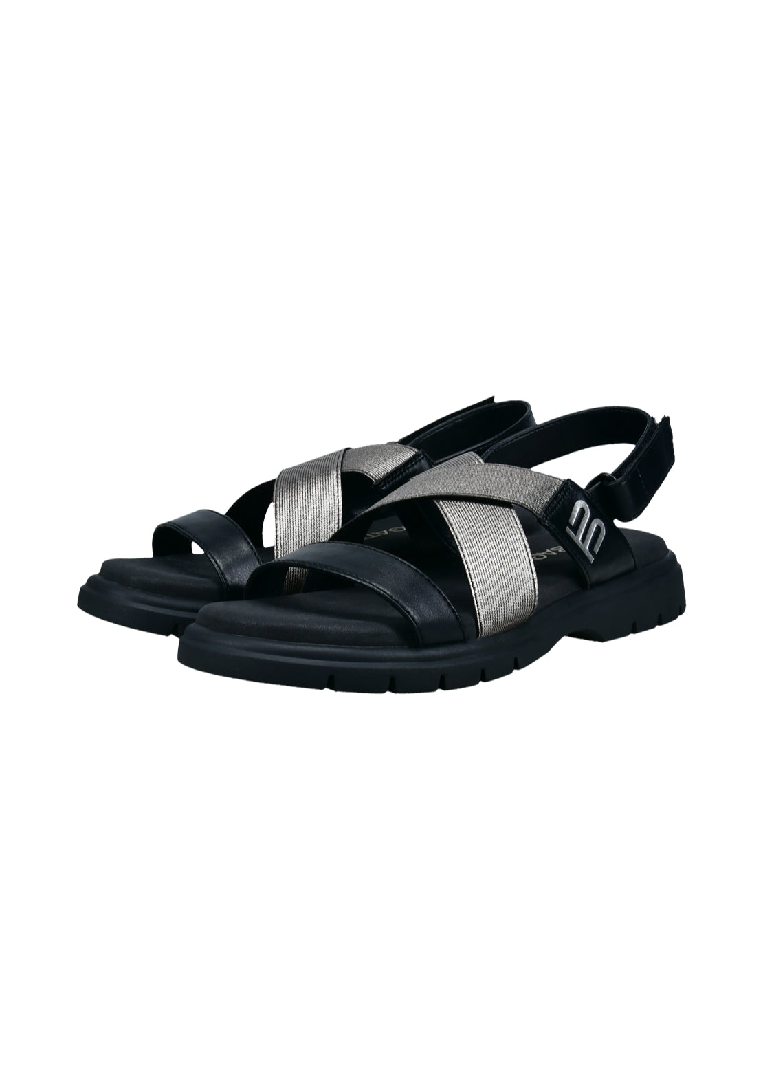 Bagatt Flat Strappy Sandal - Beige/metallic 4 Shaws Department Stores