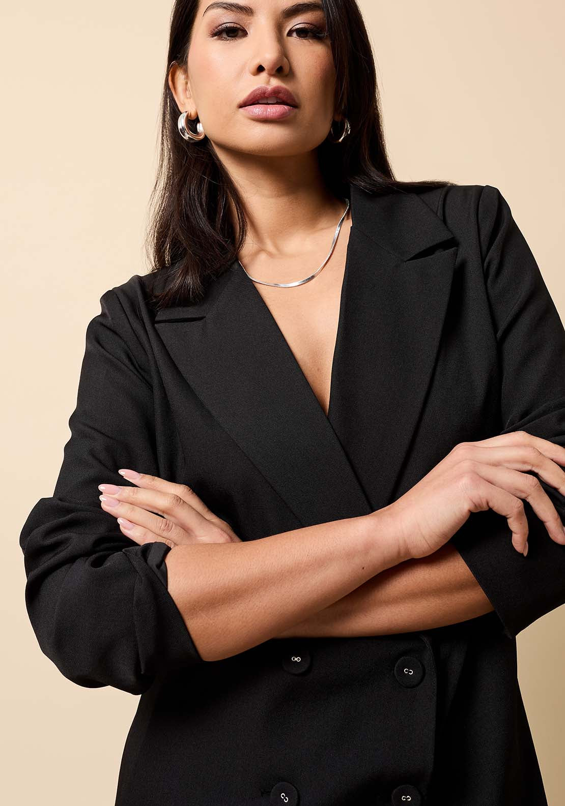 Oversised Blazer - Black