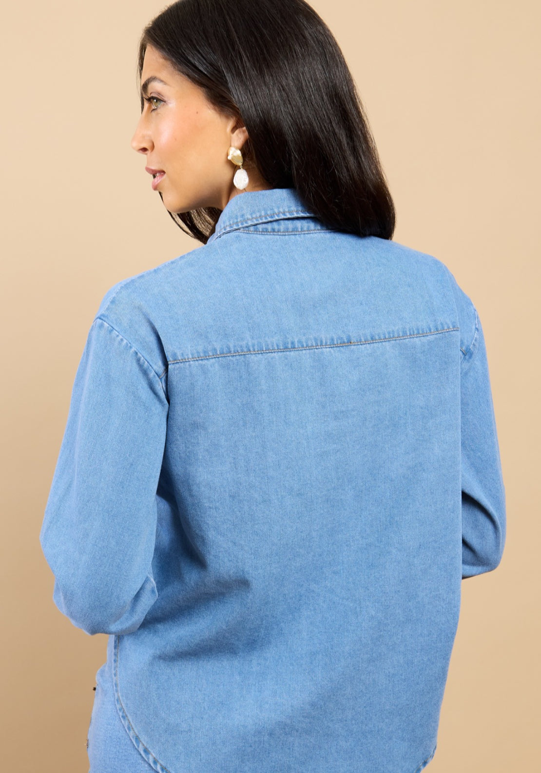 Xanthe Denim Shirt - Blue