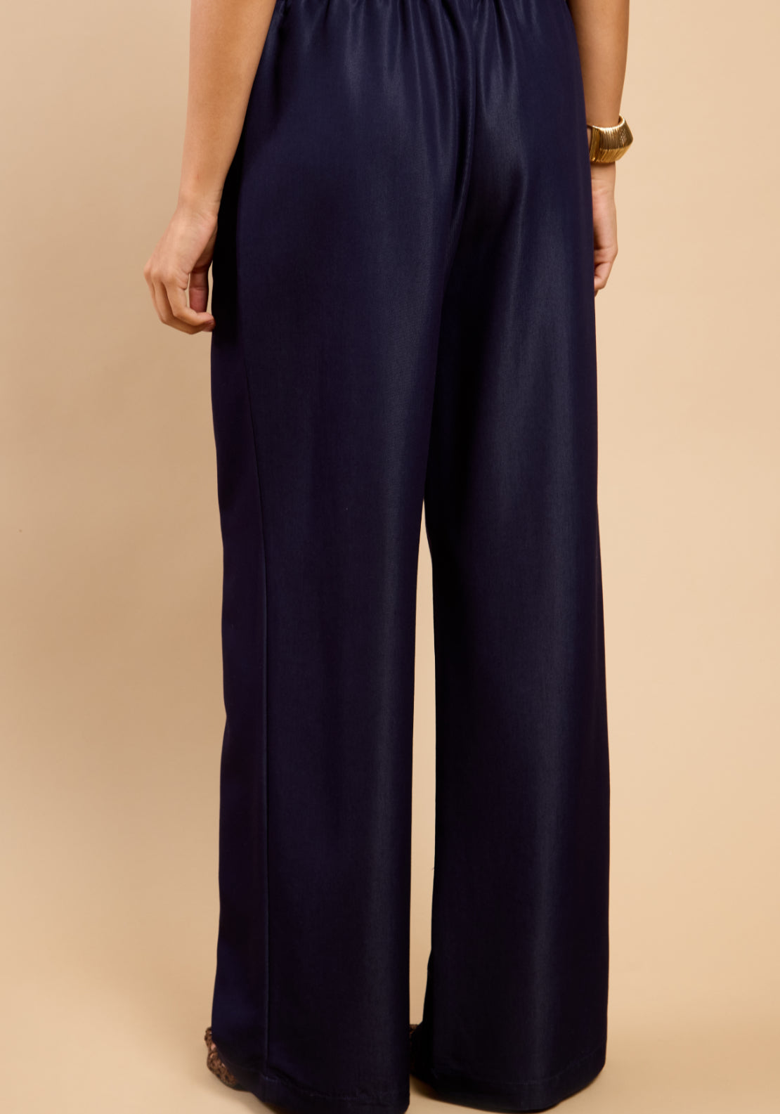 Damari Indigo Wide Leg Trouser - Denim