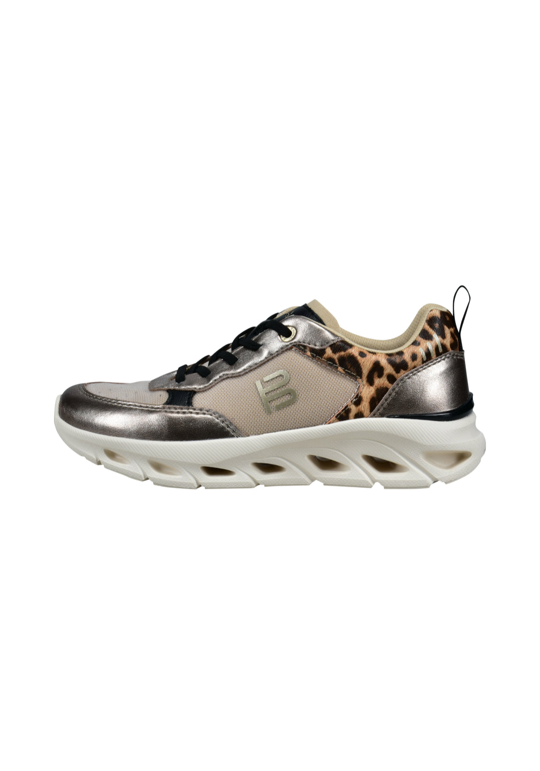 Bagatt Colour Block Trainer - Gold/multicolour 1 Shaws Department Stores