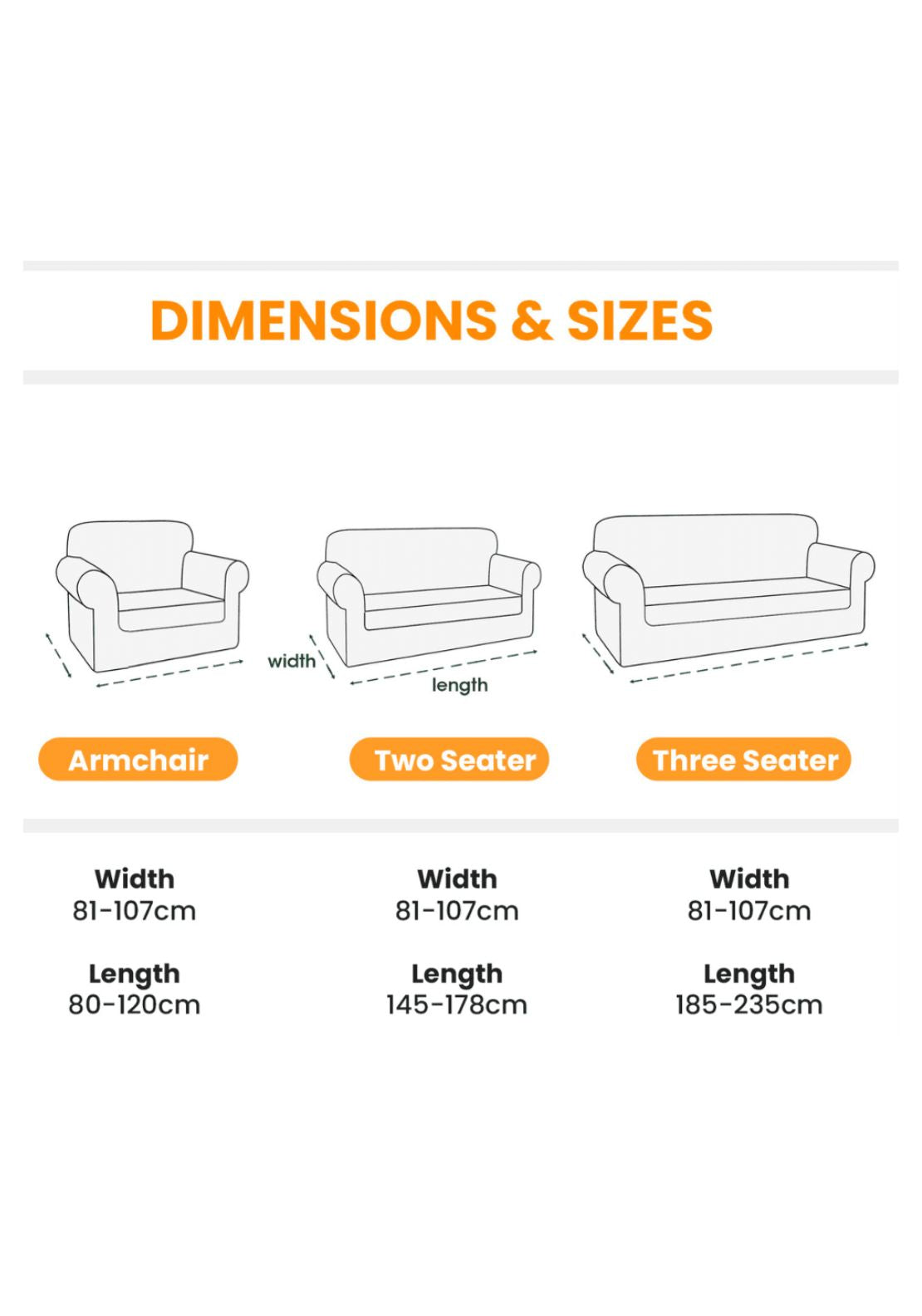 The Home Collection 1 Seater Delby Sofa Cover Set - Beige 3 Shaws Department Stores