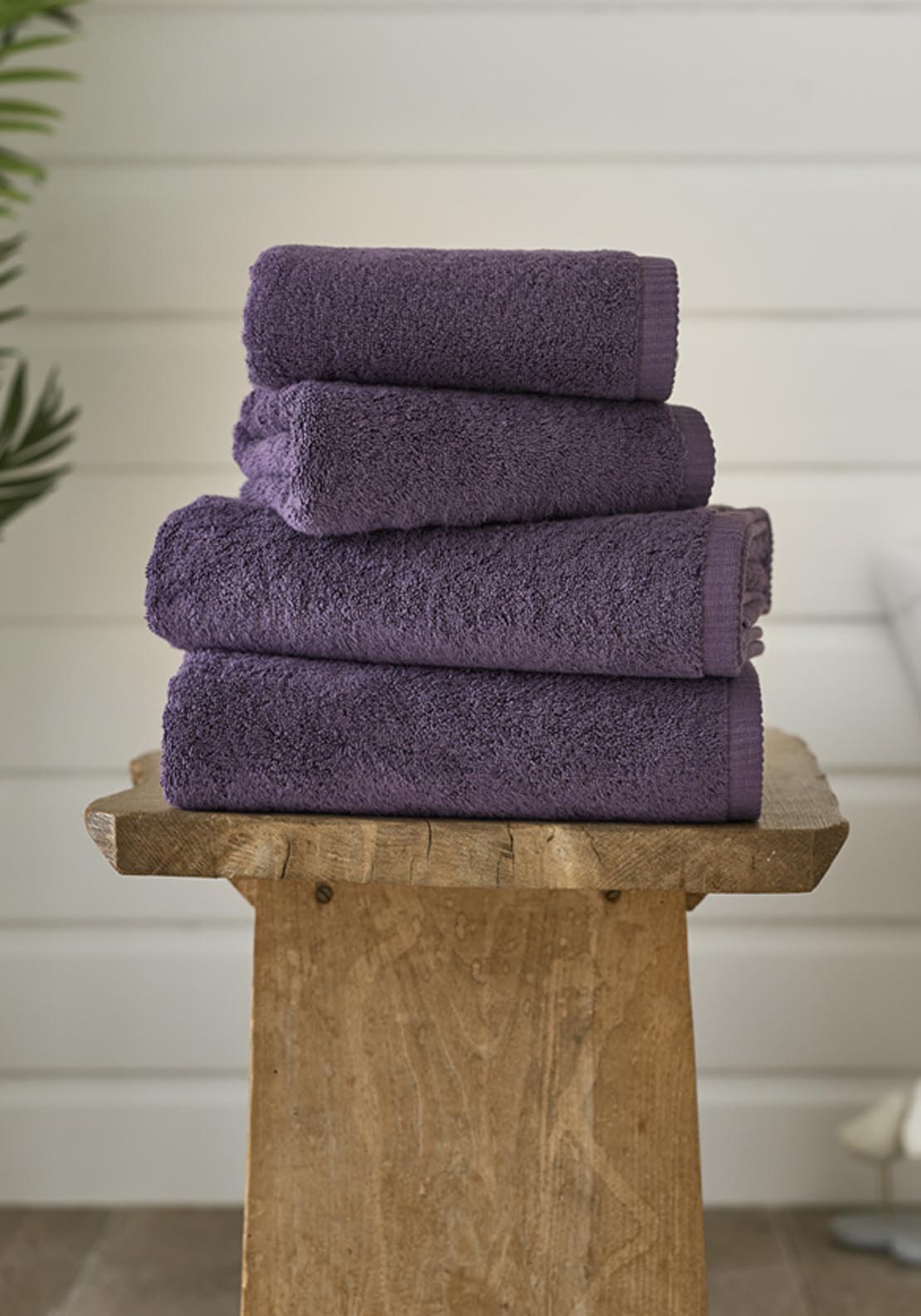 Sanremo Face Cloth Combed Cotton 700gsm - Blackcurrent 1 Shaws Department Stores