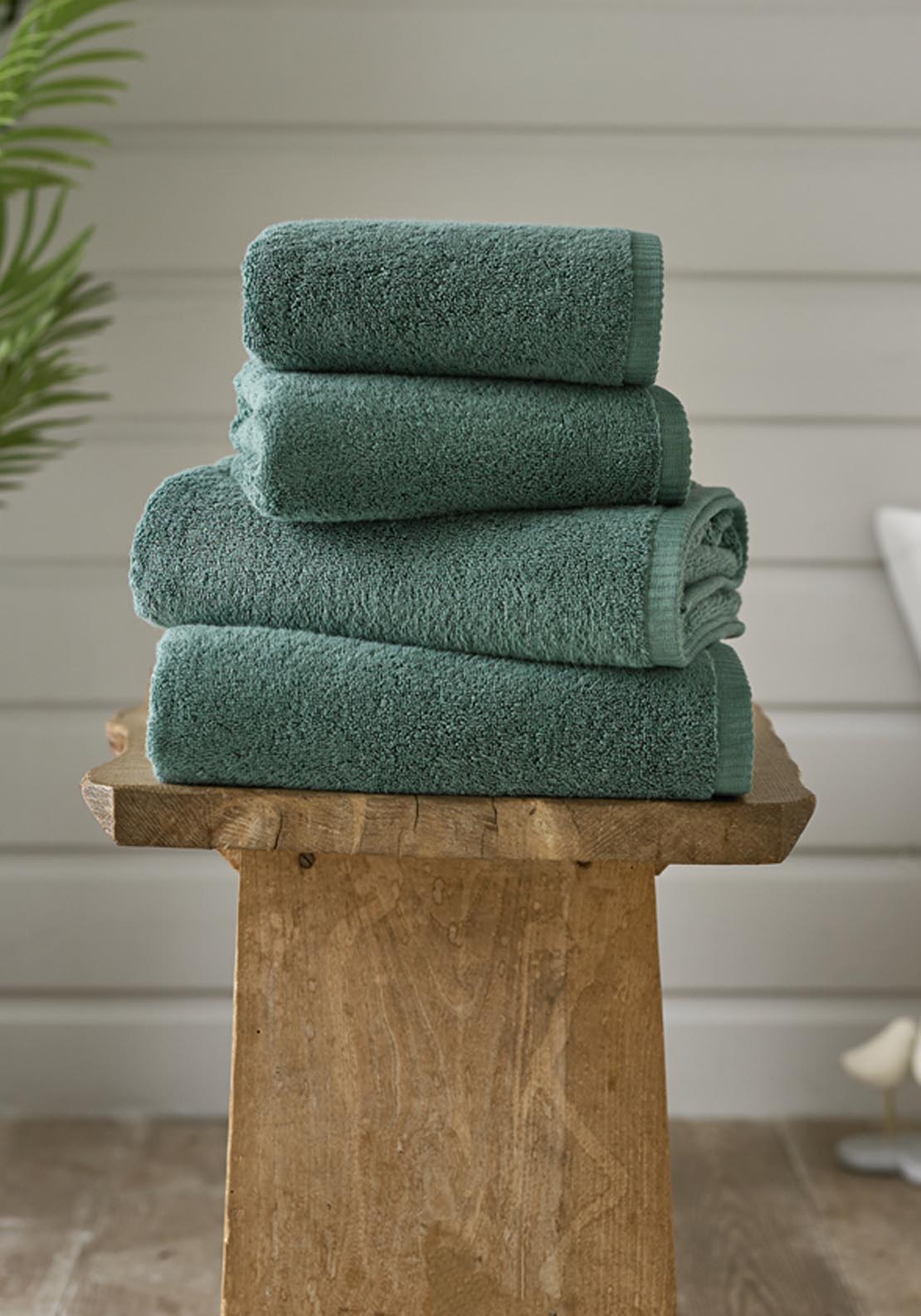 Sanremo Hand Towel Combed Cotton 700gsm - Pine 1 Shaws Department Stores